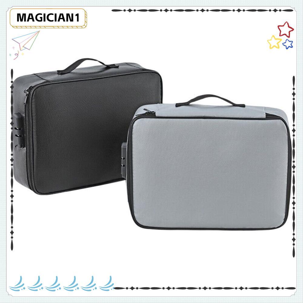 Saco De Armazenamento De Documentos MAGICIAN , Caixa Organizadora De Arquivo De Três Camadas De Material À Prova De Fogo