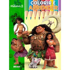 Colorir e Aprender Disney | Moana 2