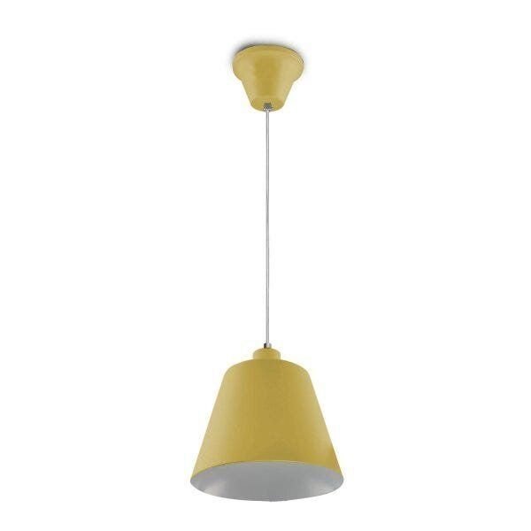 Pendente Cônico Alumínio 868 JD Molina Amarelo Amarelo
