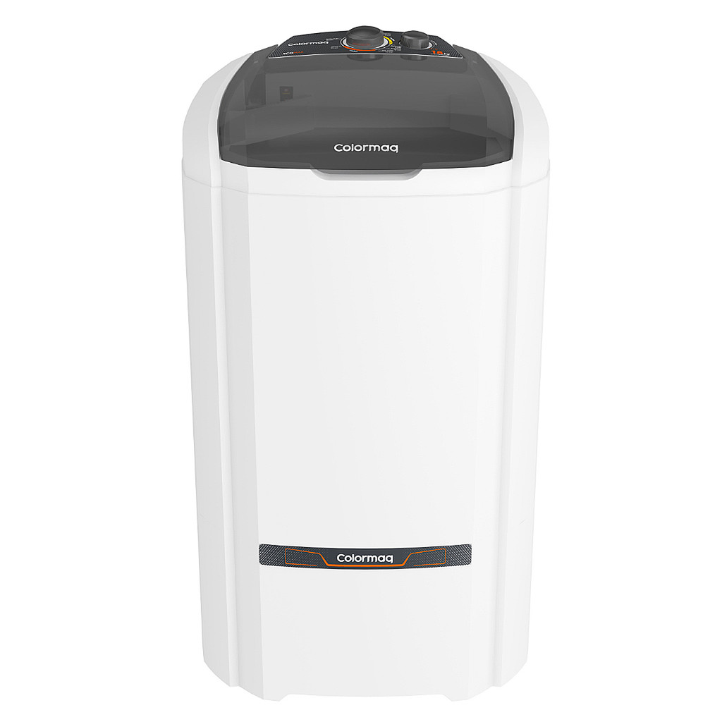 Lavadora Tanquinho 20Kg Colormaq Ecomax LCS20 Semiautomática Branca Elétrica Maquina Lavar Roupas 127V 220V