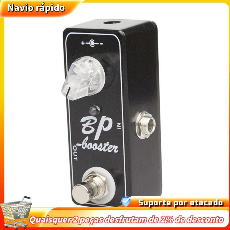 Pedais De Guitarra Mini BP Booster Full Metal Shell True Bypass Clean Boost Effect