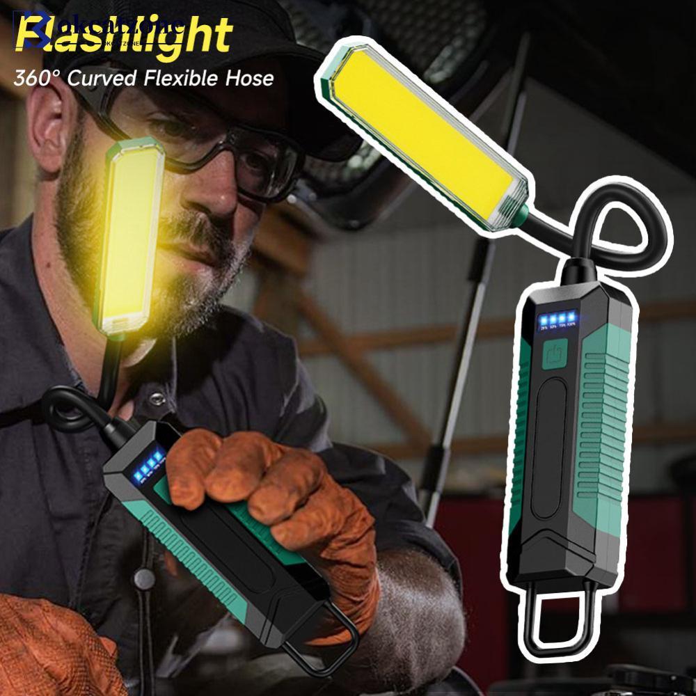 OKCATZONE 360 Mangueira Flexível Lanterna LED Iluminação De Emergência Ao Ar Livre Lâmpada Reparo Do Carro 4 Cores COB M