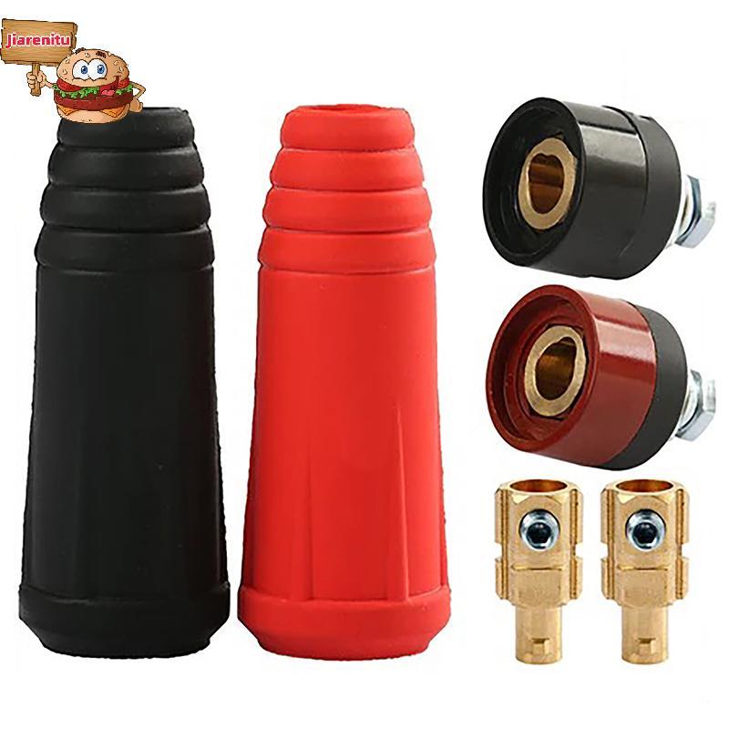 Jiarenitu DKJ10-25 Cabo De Máquina De Solda Europeia Conector De Soldagem Qui Fitting Masculino Feminino B