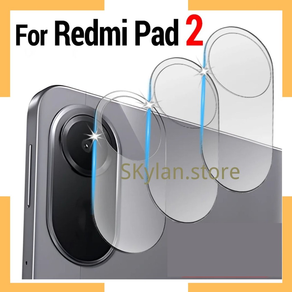 Pelicula de vidro para lente Camera Tablet Redmi pad 2 , Protetor de camera para Redmi pad 2
