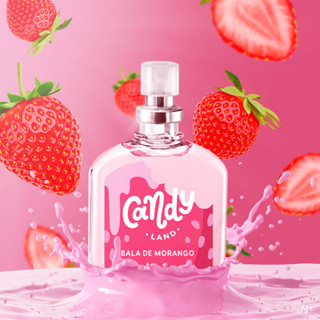 Perfume Colônia Candy Land Teen Bala De Morango 25ml Jequiti em Oferta na Shopee