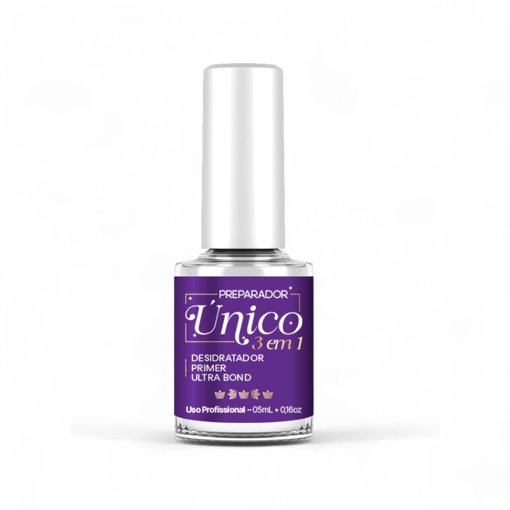 Preparador Único 3 em 1 5ml - King Nails em Oferta na Shopee