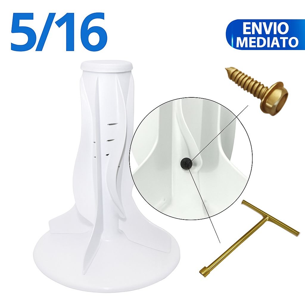Chave T Canhão 5/16 Agitador Brastemp Consul 8 Blades Envio Rápido