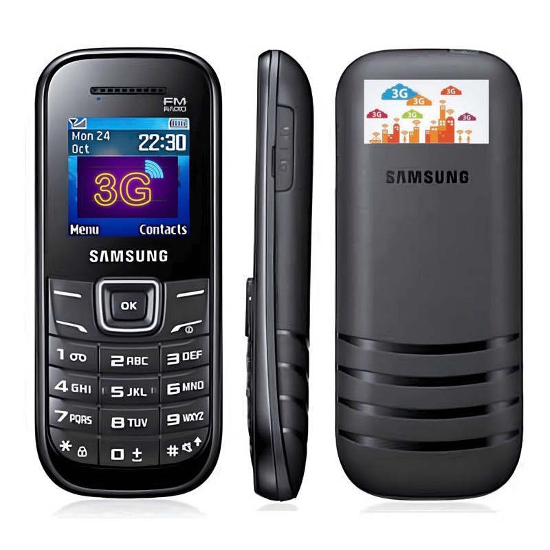 Celular 3G Samsug Excelente Para Idosos Som Alto Teclas Grandes