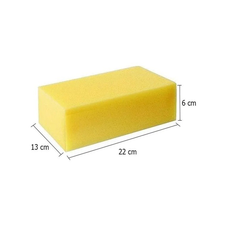 Espuma em bloco 22 cm x 13 cm x 6 cm VONDER em Oferta na Shopee