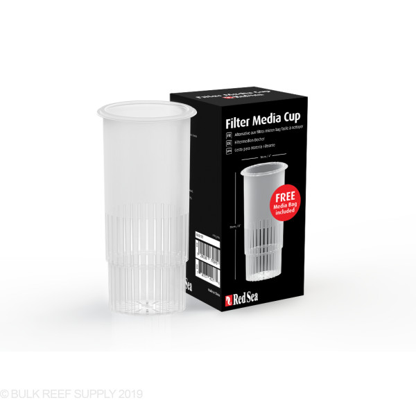 COPO PLASTICO P/ MIDIA FILTRANTE COM BOLSA PARA RED SEA REEFER/MAX