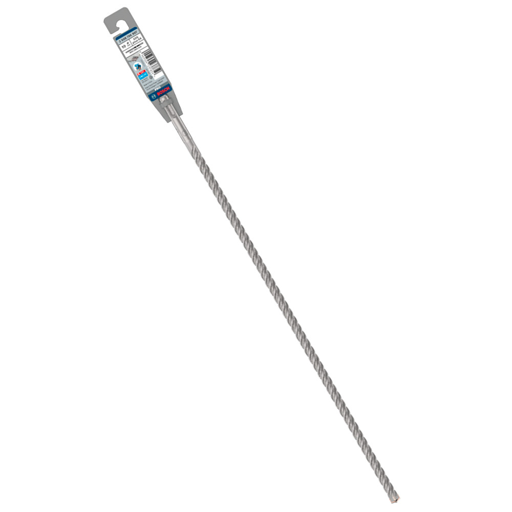 Broca de Vídea SDS Plus 10mm x 460mm para Concreto Armado Bosch PRO SDS Plus-5X