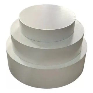 Trio De Palco Redondo Liso Mdf - Escolha Sua Cor em Oferta na Shopee