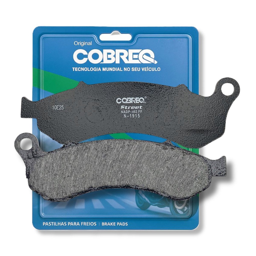 Pastilha de Freio Dianteira P/ Haojue Chopper Road 150 Cbs Cobreq em Oferta na Shopee