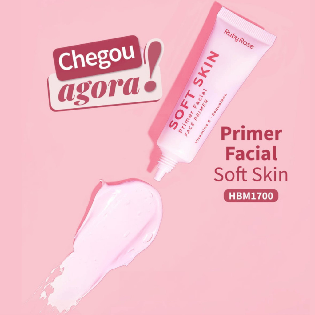 PRIMER FACIAL SOFT SKIN HBM1700 RUBY ROSE ORIGINAL