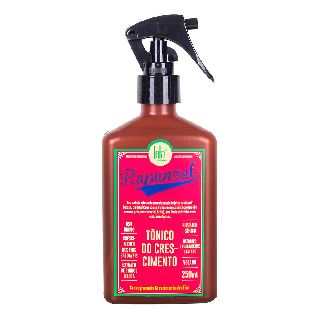 Lola Cosmetics Rapunzel Tônico Capilar De Crescimento 250ml
