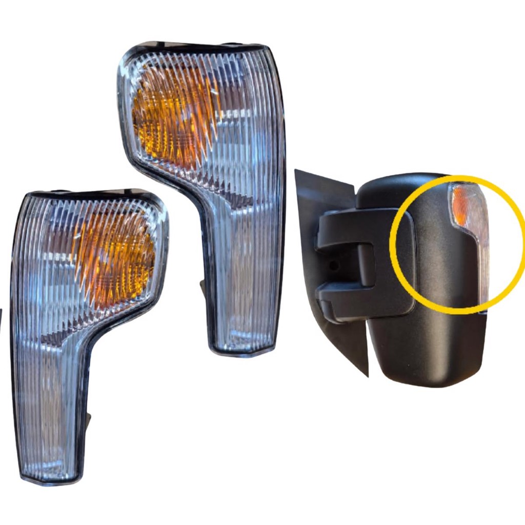 PAR PISCA RETROVISOR PARA IVECO DAILY 2.3 2019 A 2023 em Oferta na Shopee