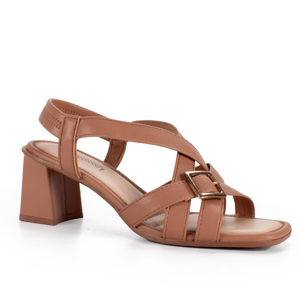 Sandália Mississipi de Salto Bloco Feminina MF232