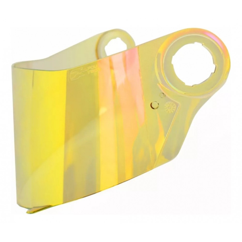 Viseira Iridium Dourada Capacete Ls2 FF358 Ls2 FF396 LS2FW3 GT Helt Strada