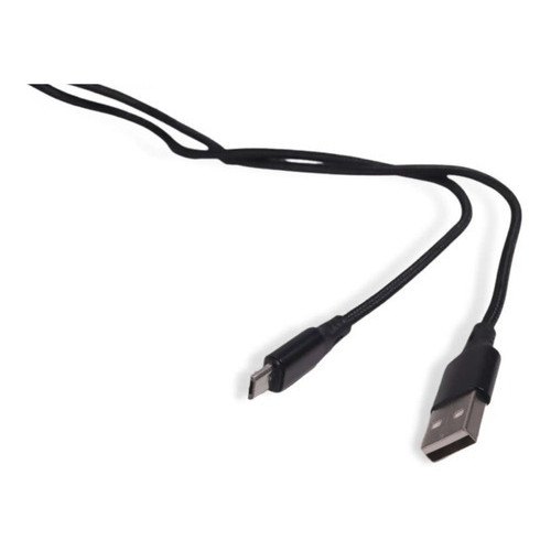 Cabo Turbo 3.0a 1 Metro Micro-usb V8 Carregar Celular Dados Cor Preto · foto 2
