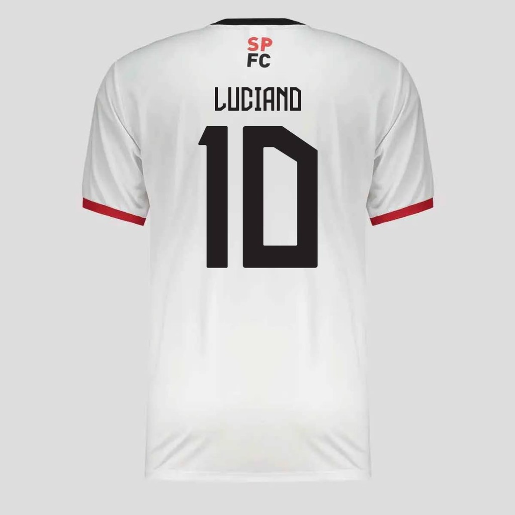 Camisa São Paulo Tela 10 Luciano Infantil Branca