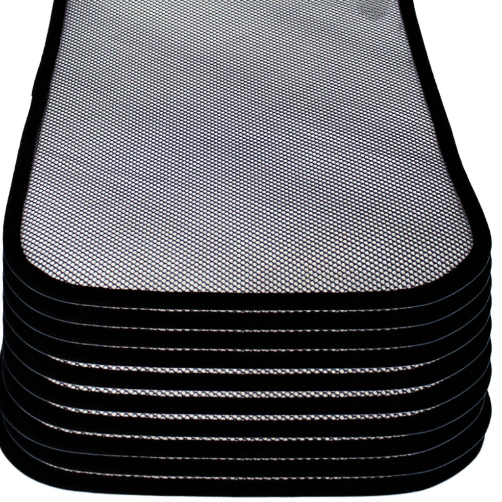 Kit 10 Tela Para Pia e Lavatório 57x35cm Para Industria Restaurante Evita Entupimento Protege Cuba Inox Nylon Resistente