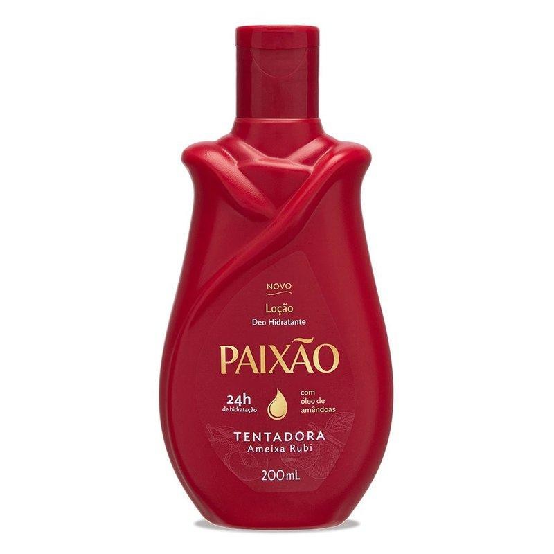 Loção Corporal Deo Hidratante Paixão Tentadora Ameixa Rubi 200ml em Oferta na Shopee