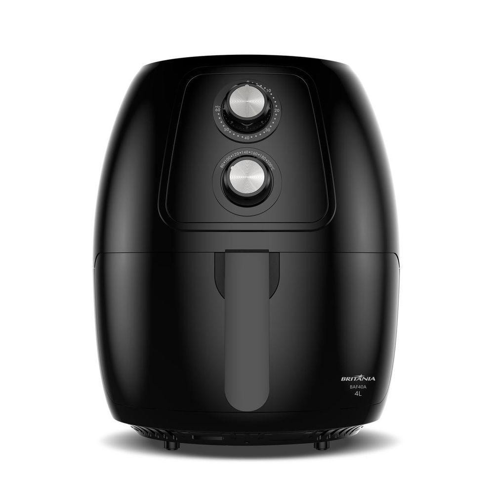 Air Fryer Britânia 4L Sem Óleo 1500W Antiaderente BAF40A 110V em Oferta na Shopee
