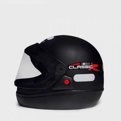 CAPACETE SAN MARINO PRETO FOSCO 62