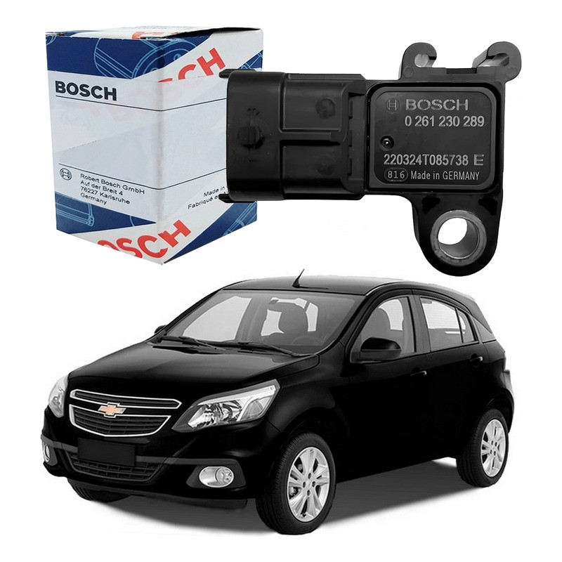 Sensor Map Pressão Absoluta Ar Chevrolet Agile 1.4 8v 2014 em Oferta na Shopee
