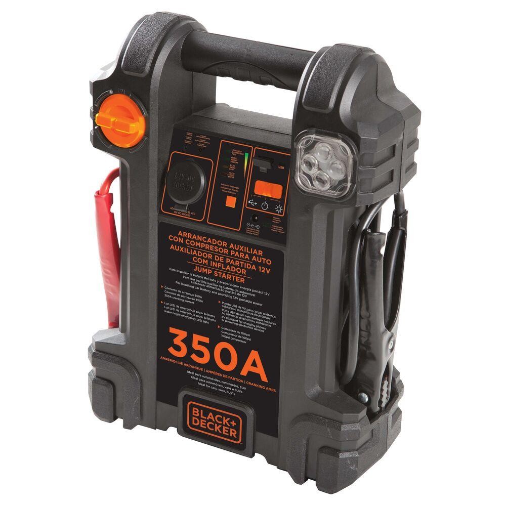 Arrancador Auxiliar de Partida JS350CC BLACK+DECKER Com Compressor Inflador 110V