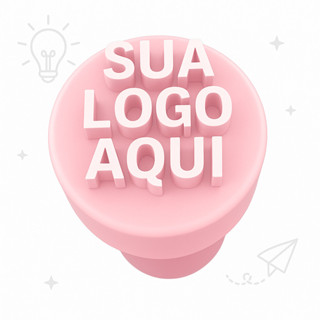Carimbo para Brigadeiro Docinho Logo Logomarca com 1 Peça em Oferta na Shopee
