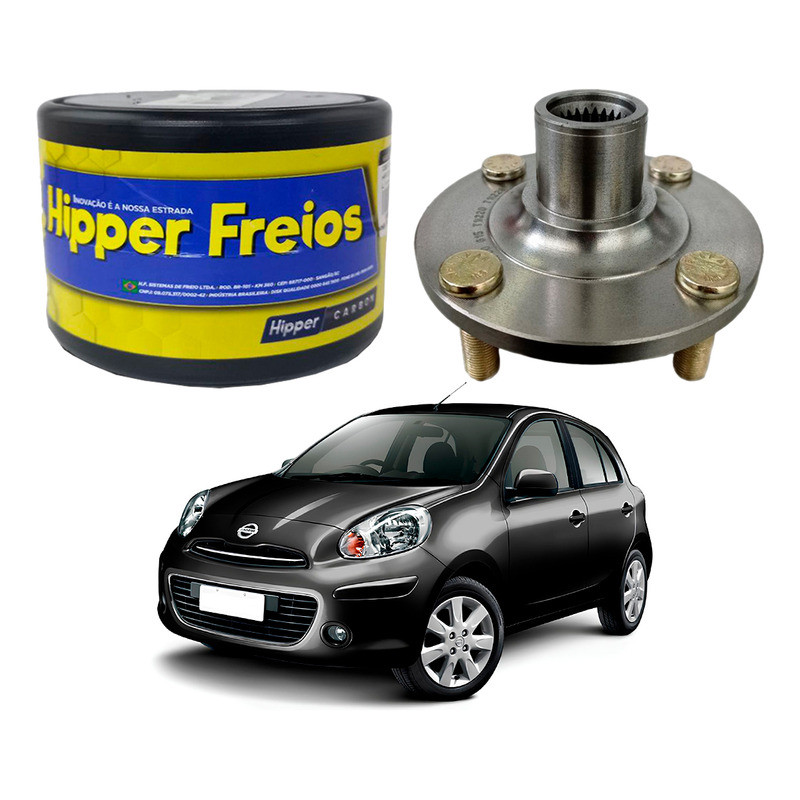 Cubo De Roda Dianteira March 1.0 1.6 2011 A 2014 em Oferta na Shopee