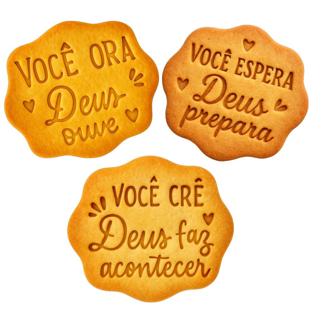 Cortadores Carimbos para Biscoitos, versículos da biblia