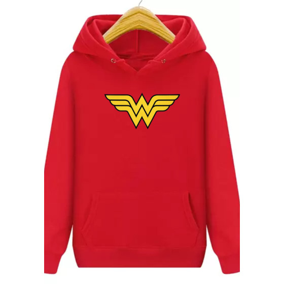 Moletom Blusa Feminino Casaco Mulher Maravilha Heróis Promoção Envio Imediato