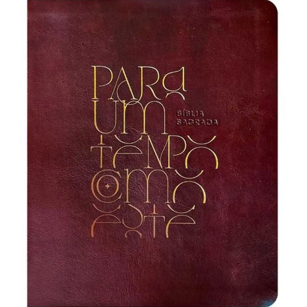 Bíblia Sagrada Mulheres | Viviane Martinello | NAA | Espaço para Anotações | Para Um Tempo como Este | Vinho