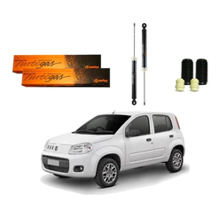 Kit Amortecedor Traseiro´ Novo Uno 1.0 1.4 2010 A 2016