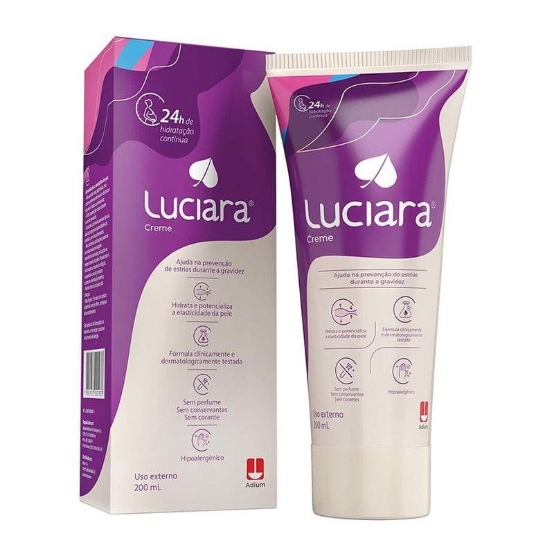 Luciara Creme Antiestrias 200ml em Oferta na Shopee