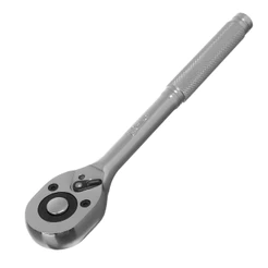 CHAVE CATRACA, REVERSIVEL, PARA SOQUETE, CROMO VANADIO, CROMADA, ENCAIXE 1/2POL., 1PC // MTX