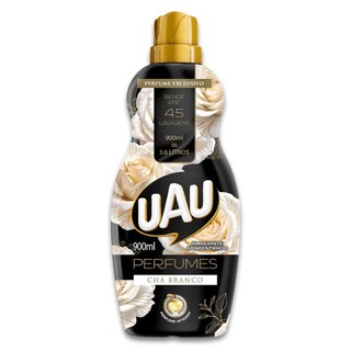 Amaciante Concentrado 900ml UAU Perfume Chá Branco