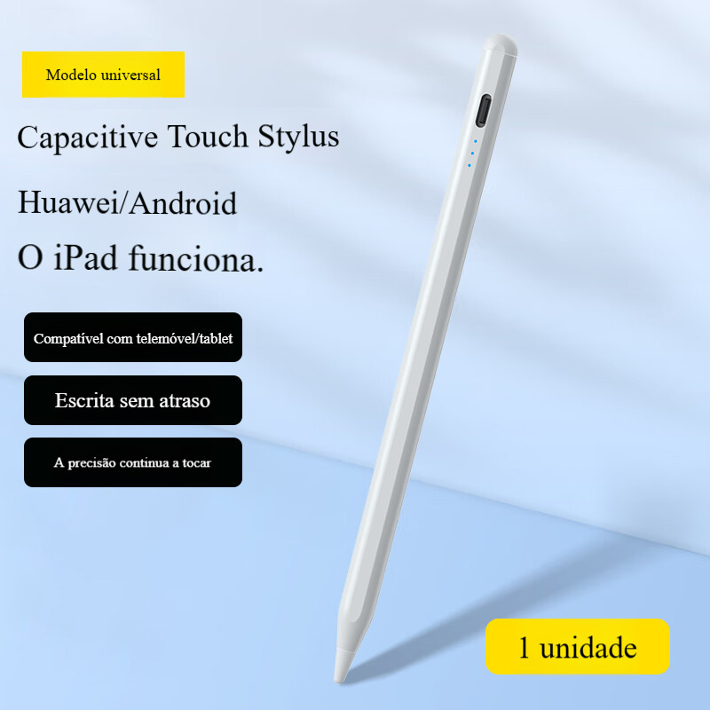 Caneta capacitiva para tablet para iPad Touch Pencil iPad Stylus sem atraso