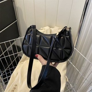 Nova bolsa de ombro casual retrô, tendência da moda, bolsa de axila