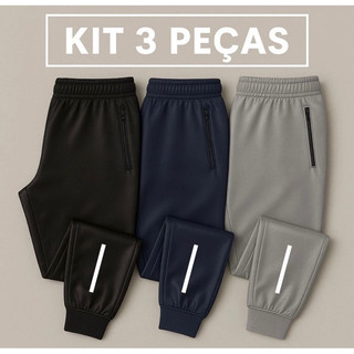CALÇA JOGGER MASCULINO REFLETIVO PROMOÇÃO 2k26