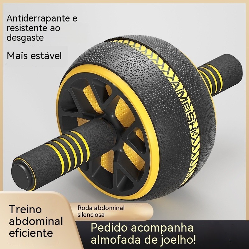 Casa de fitness roda abdominal Unisex doméstico exercício muscular abdominal sereia linha rolo equipamentos fitness estr