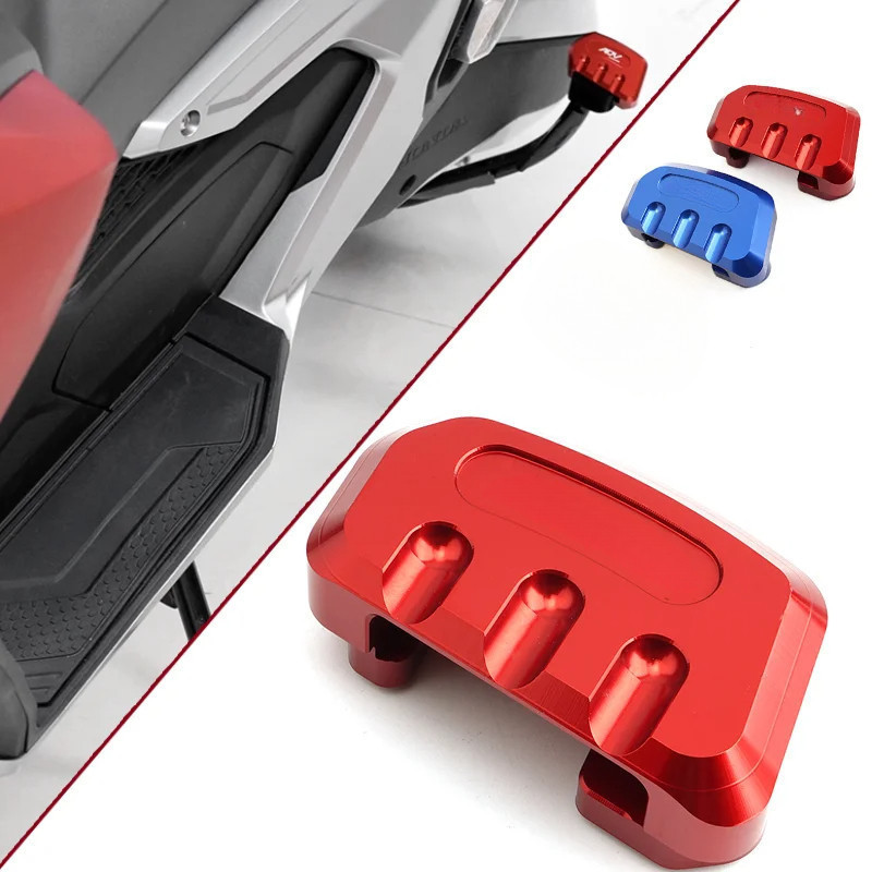 Para HONDA PCX160 ADV150 ADV350 FORZA300 NSS350 Acessórios Kickstand Pé Suporte Lateral Extensão Almofada Placa De