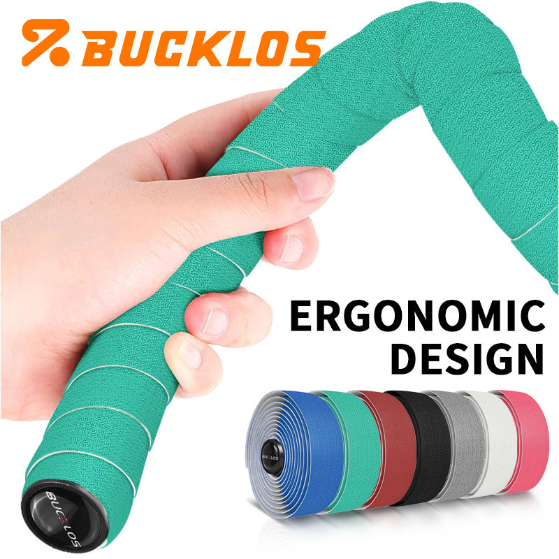 BUCKLOS Fita De Barra Antiderrapante , Confortável , Absorção De Choque , Bicicleta De Estrada , Durável , Leve , Guidão