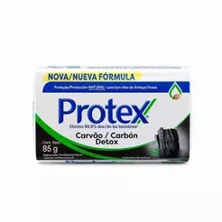 Sabonete Protex Carvão Detox 85g - Embalagem com 12 Unidades