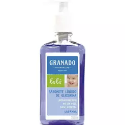 Sabonete Líquido Granado Bebê Glicerina Lavanda 250ml