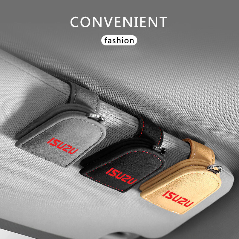Suporte para Óculos de Carro, Clipe de Armazenamento de Óculos para Isuzu, Acessórios de Organização Interior de Carro