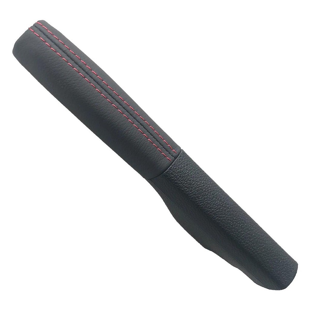 Novo Couro Preto Ponto Vermelho Mão Freio De Estacionamento Capa Para VW Golf 5 6 GTI R Jetta A5 MK5 GLI Scirocco-Line E