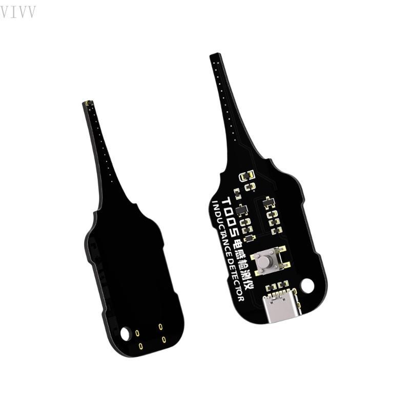 Vivvv Ferramenta Profissional Medição Indutância Detector Indutor Placa Circuito Eletrônico Ideal Para Estud